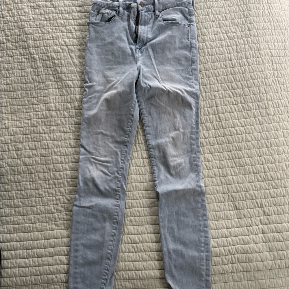 Frame Denim Women's Light Wash Skinny Jeans